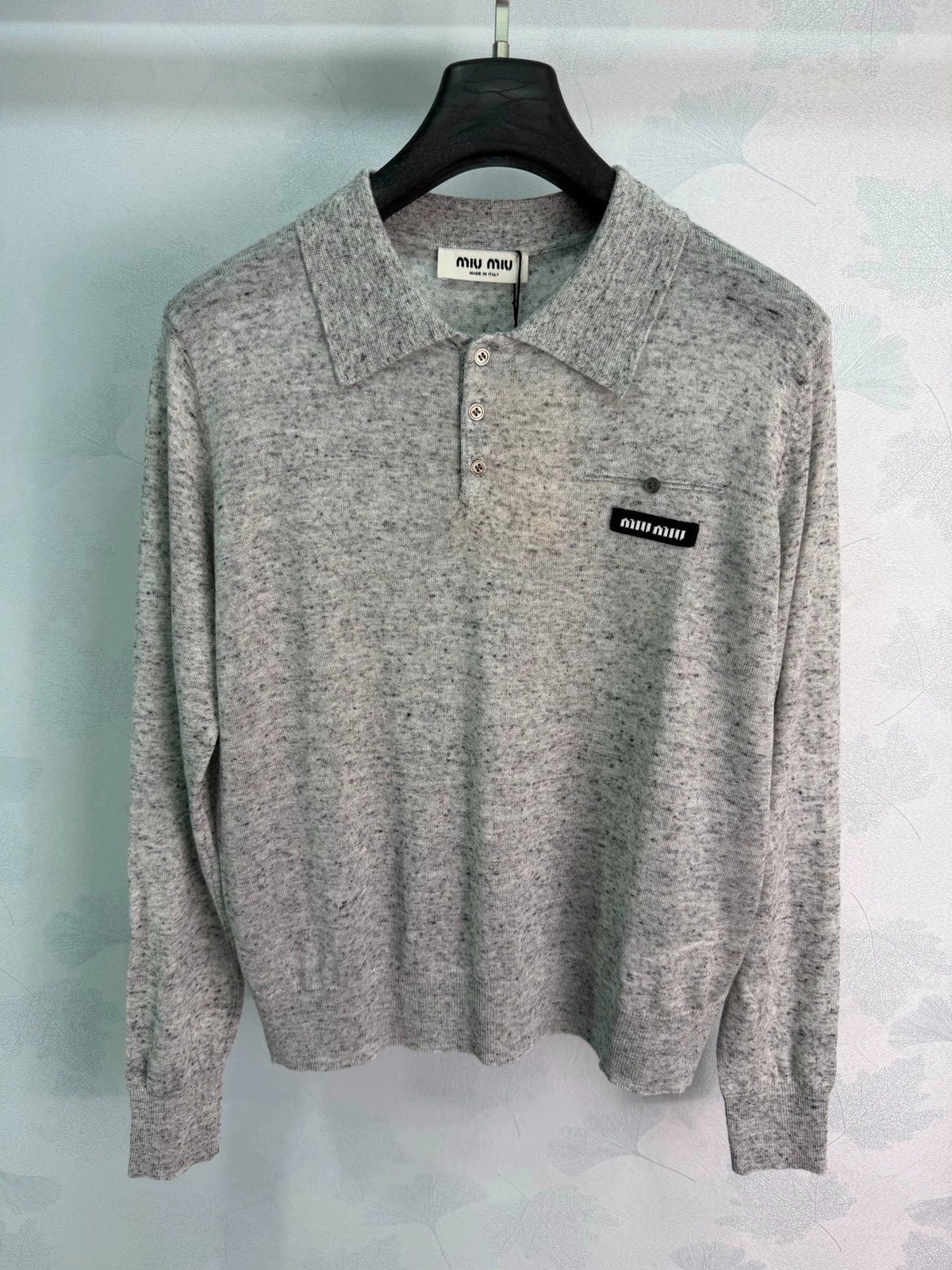 MiuMiu/26 Early Autumn New Polo Knit Sweater