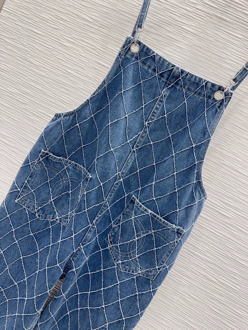 chanel/26 New Denim Jumpsuit