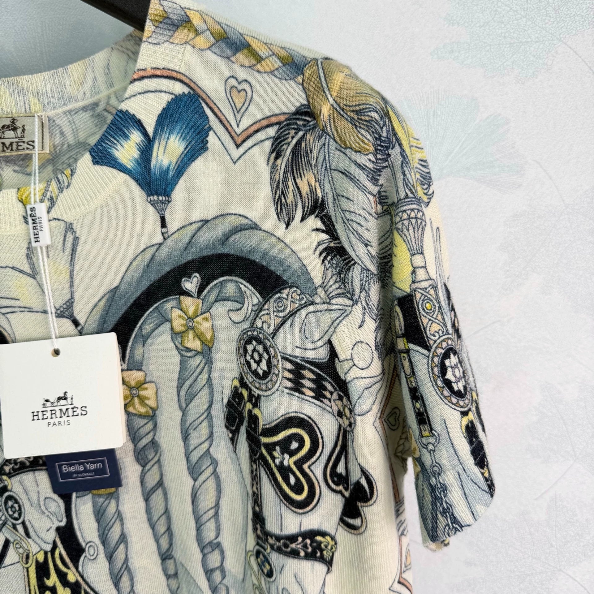 Hermès/26 Early Autumn New Round Neck Short Sleeve