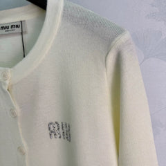 MiuMiu/26 Early Autumn New Knit Cardigan