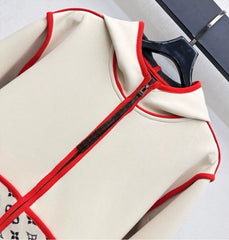 Louis Vuitton / '26 New Collection: Hooded Jacquard Jacket & Trousers Set