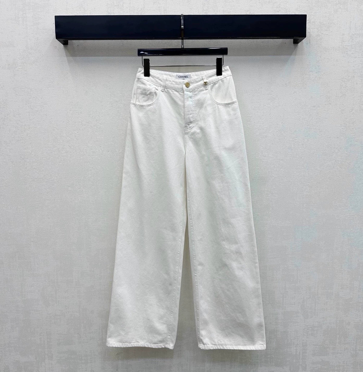 Chanel/26 New Wide-Leg Denim Pants