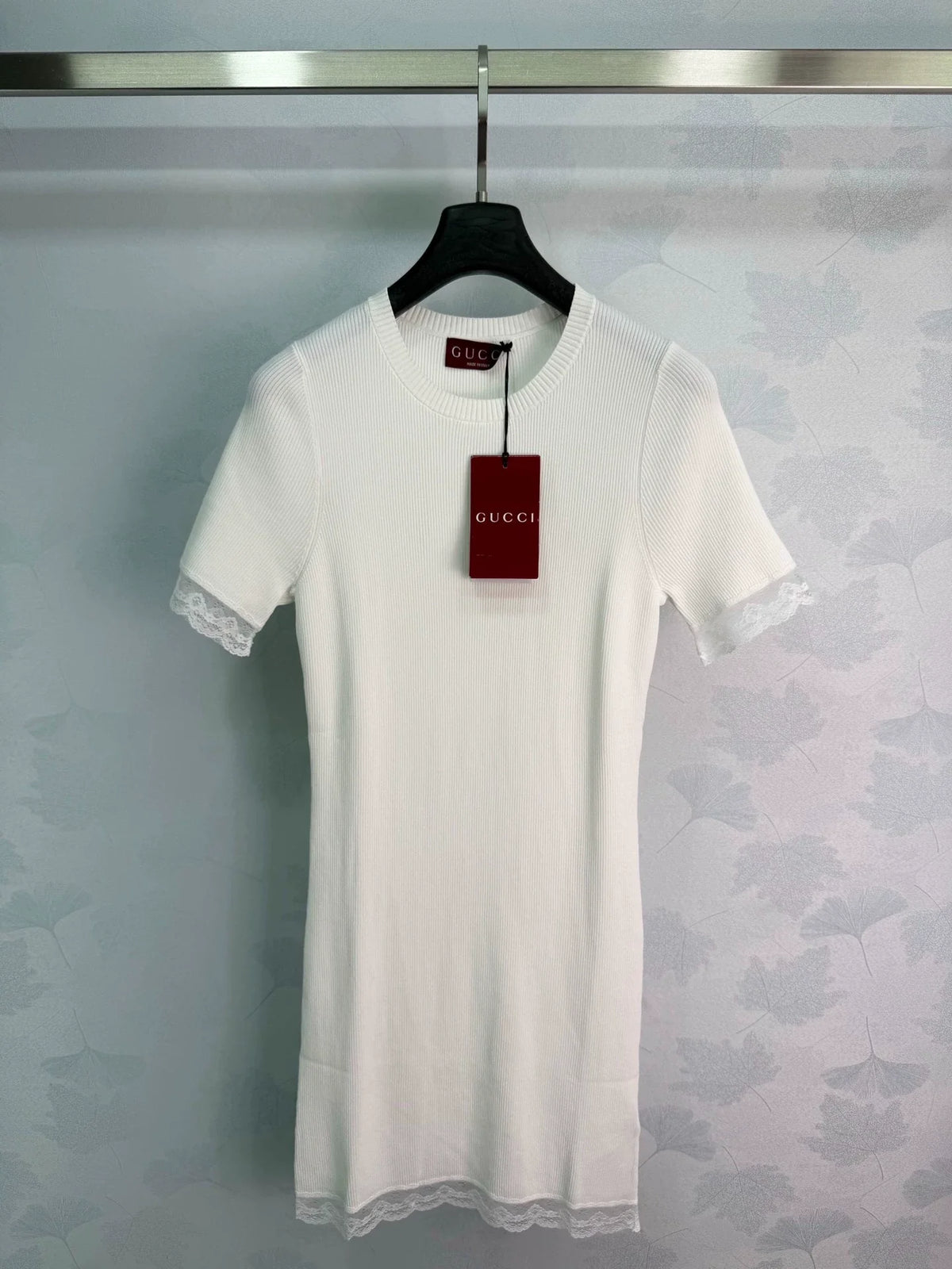 GUCCI/26SS White Knit Dress