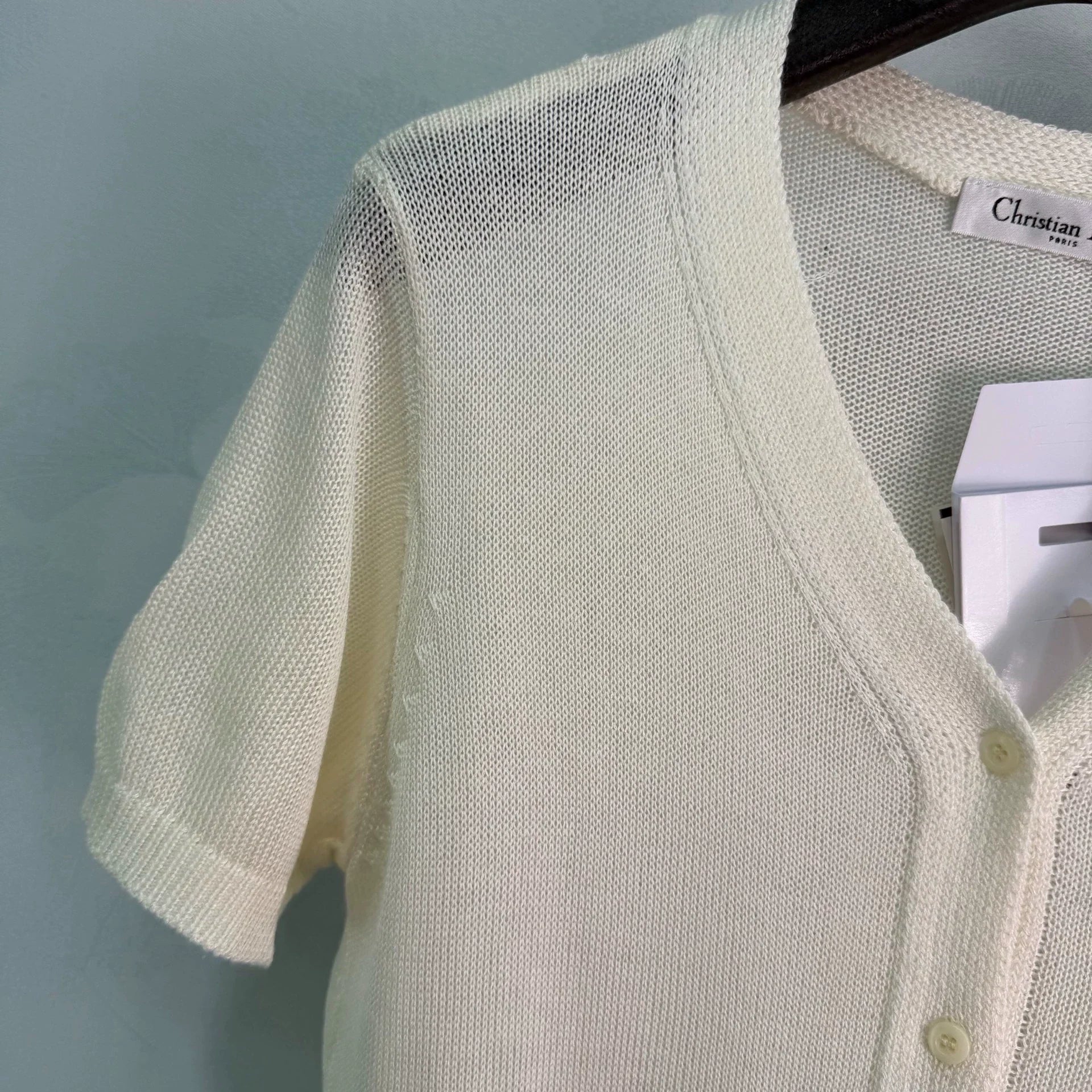 Dior/26ss New Embroidered Knit Cardigan