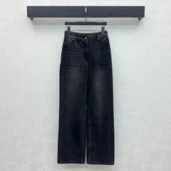 Chanel/26 New Straight-Leg Denim Jeans