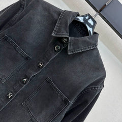 Chanel / 26 New Denim Shirt Jacket