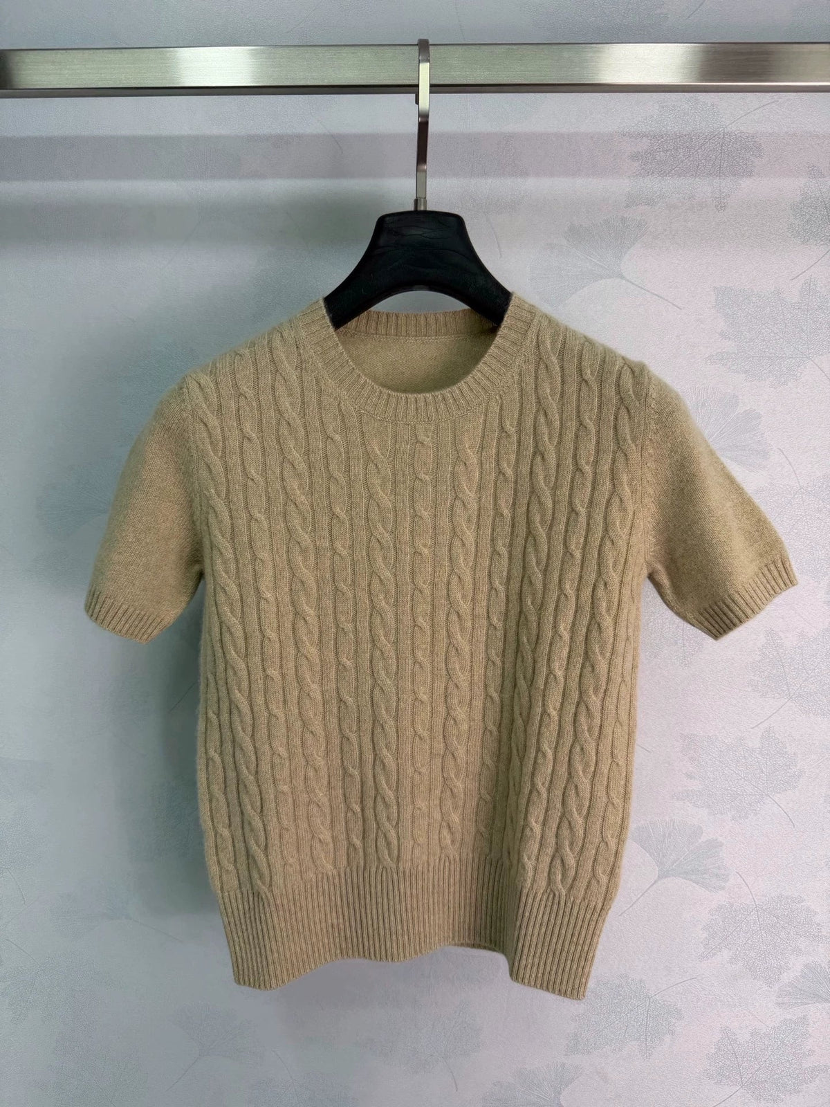 LORO PIANA / 26 Early Autumn New Twist Pattern Short Sleeve