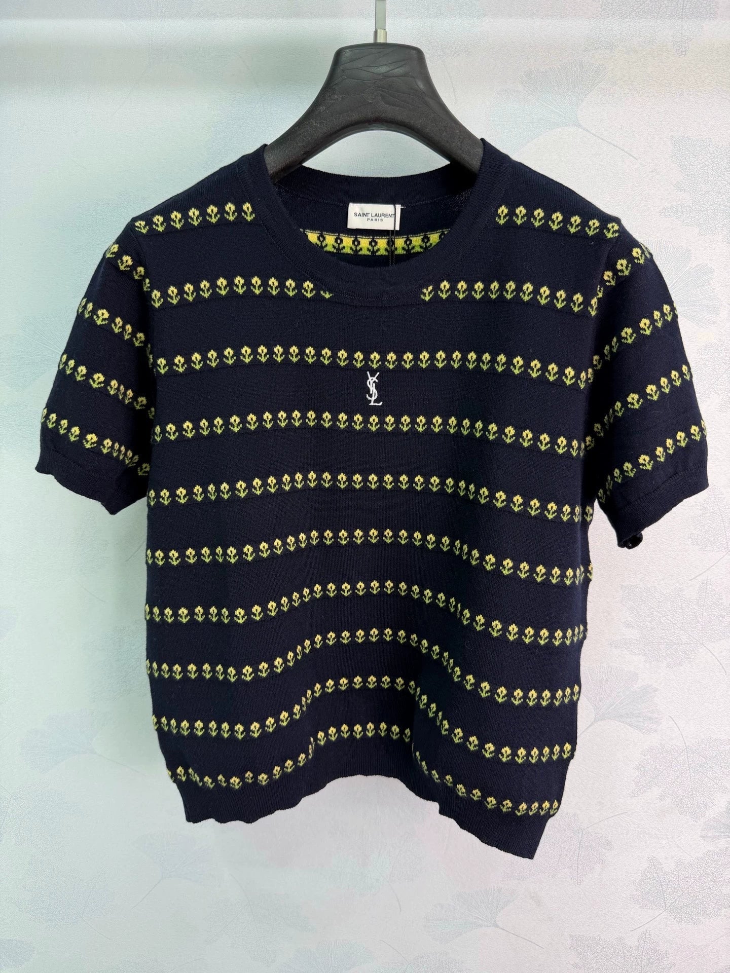 Yves Saint Laurent/26SS New Knit Short Sleeve