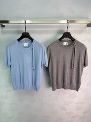 Dior/26 Early Autumn New Round Neck Short Sleeve