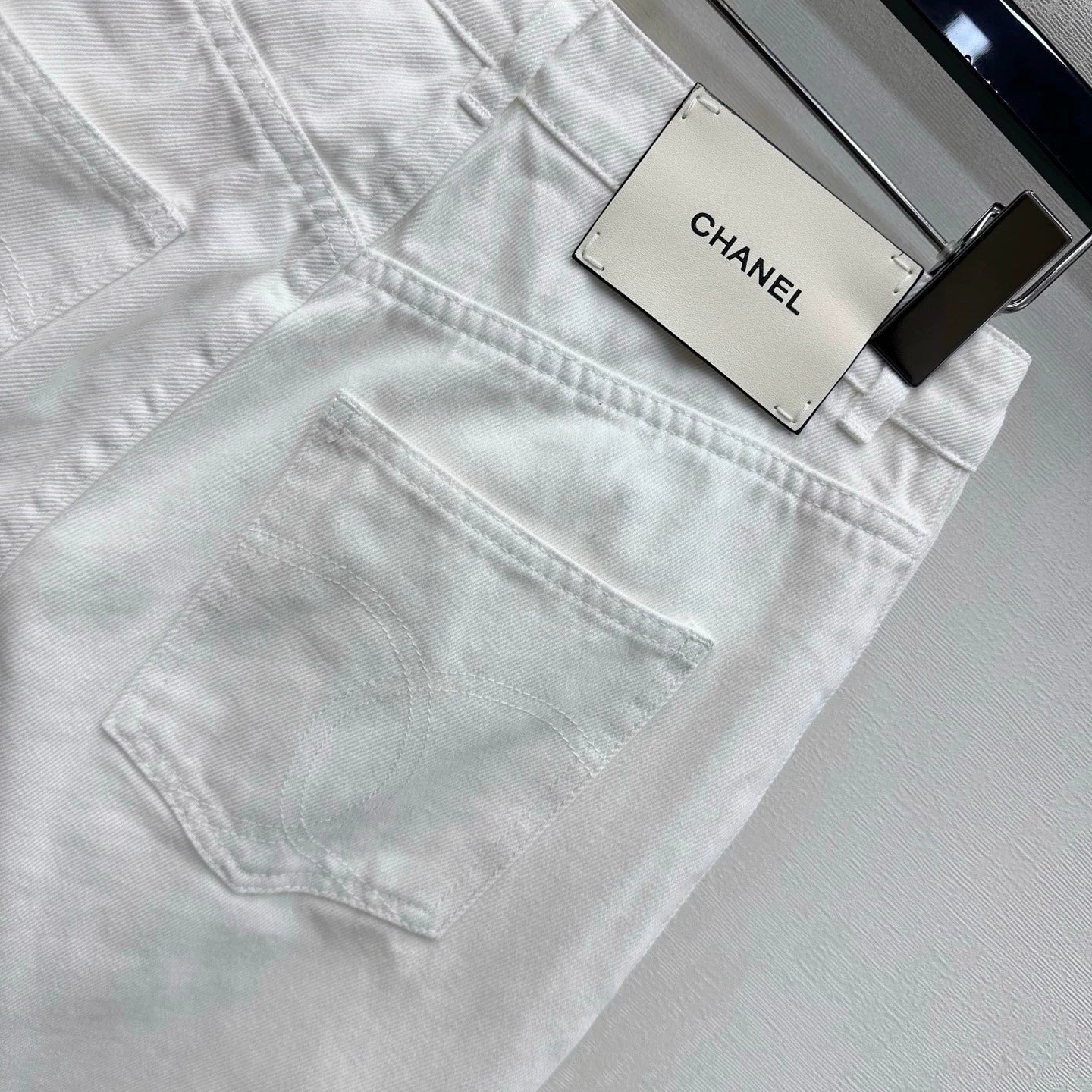 Chanel/26 New Wide-Leg Denim Pants