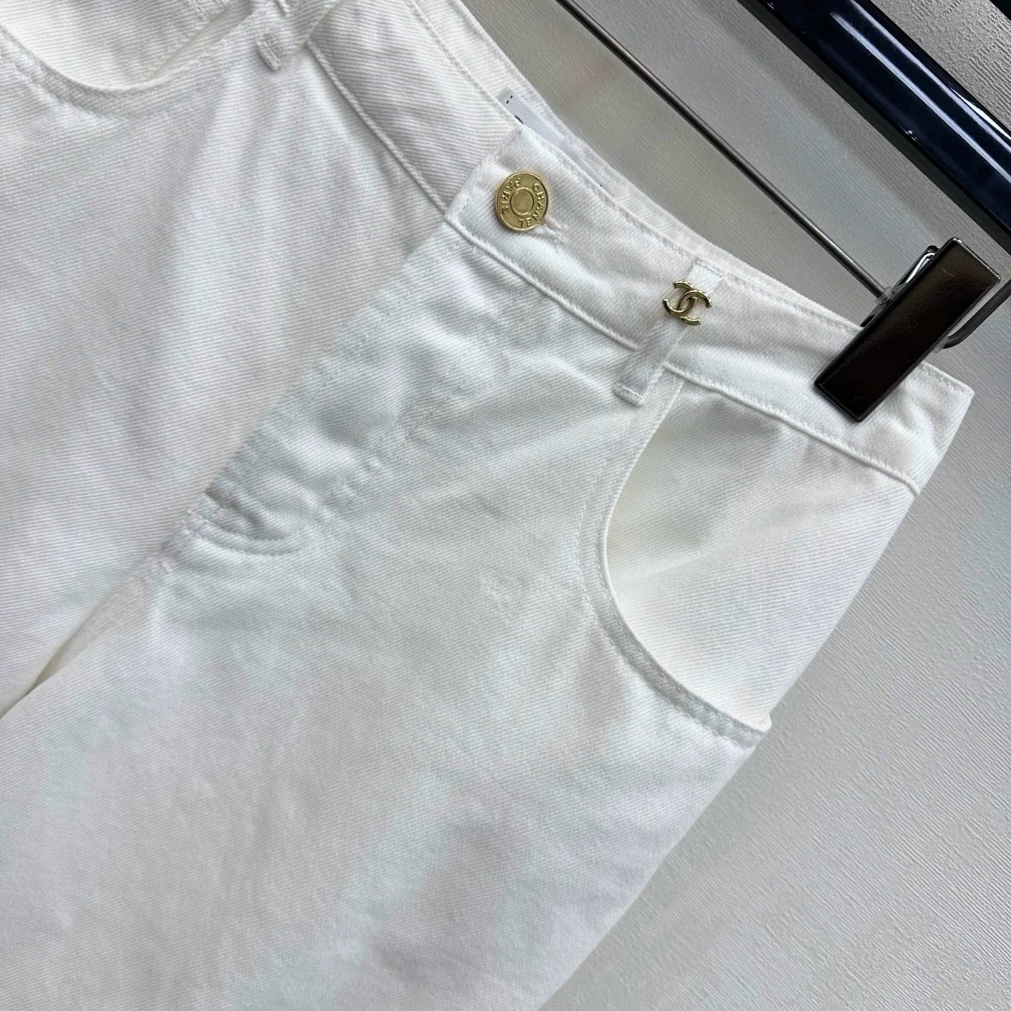 Chanel/26 New Wide-Leg Denim Pants