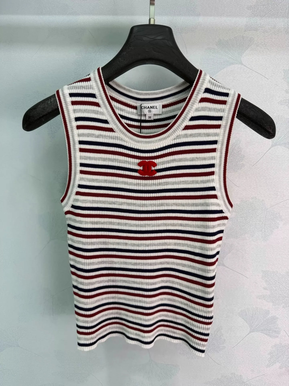 Chanel/26SS New Striped Knit Vest