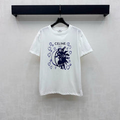 Celine/26ss New Short Sleeve