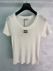 MiuMiu/26SS New Knit Short Sleeve