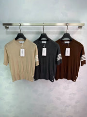 Thom Browne/2026 Spring-Summer New Four-Stripe Knit Sweater