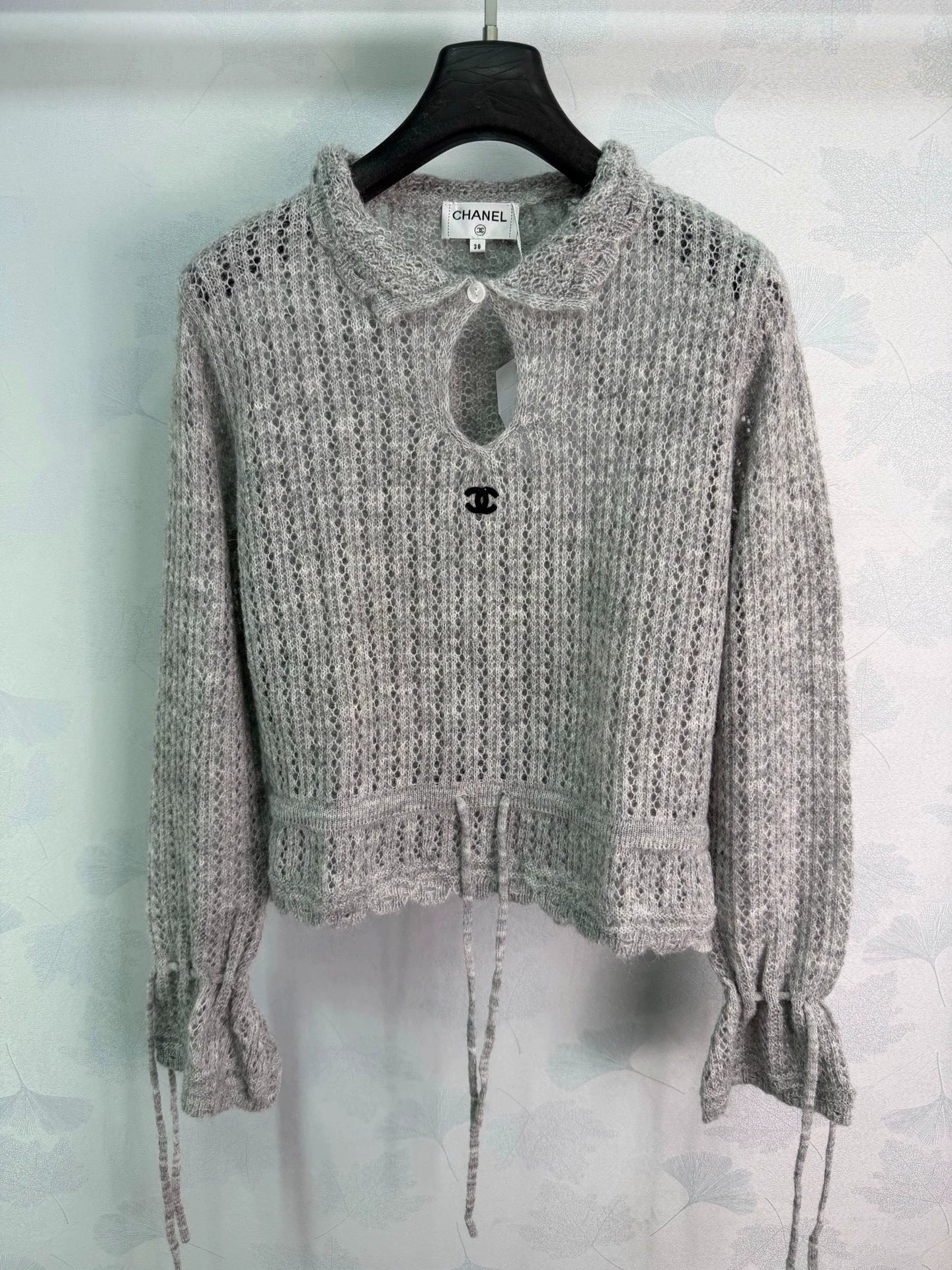 Chanel / 26 Early Autumn New Doll Collar Long-Sleeve Knit Sweater