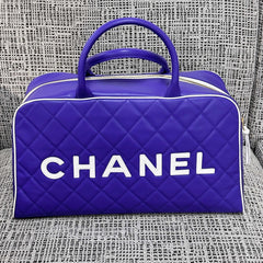 Chanel 2026 Bowling Boston Travel Bag 46cm Lambskin