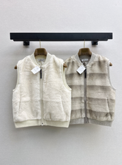 Brunello Cucinelli/26 Fall/Winter Latest Stand-Collar Vest