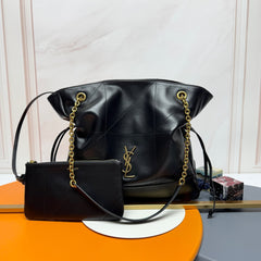 YSL 2026 Jamie Shopping Bag 34cm Suede And Calfskin