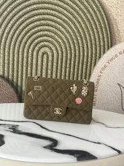 Chanel 2026 Coco Cuba Charms Flap Bag Canvas Denim Leather