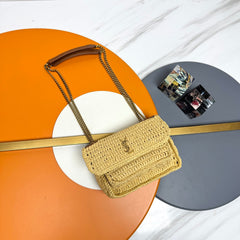 YSL 2026 Niki Medium Handbag Beige Woven