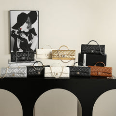 Chanel 2026 Classic Top Handle Bag 25cm Calfskin