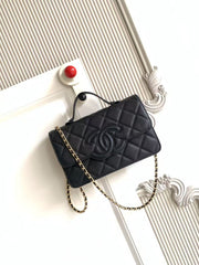 Chanel 2026 Flap Bag 24cm Pebbled Calfskin