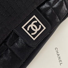 Chanel 2026 Backpack 28cm Black Fabric
