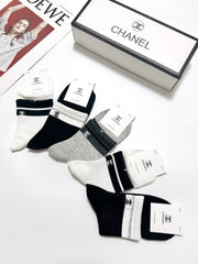 CHANEL 26S ANKLE SOCKS 407179 (1 BOX)