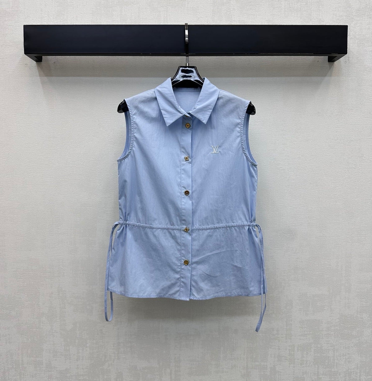 Louis Vuitton/26SS NEW Drawstring Sleeveless Shirt