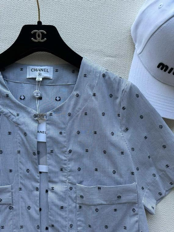 chanel/26SS NEW Jacquard Striped Cardigan