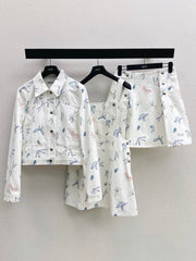 Dior/26SS NEW Nautical Series Denim Jacket