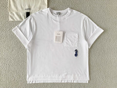 🔥Highest Quality🔥26SS NEW Hot Selling Coco Beach White Mohair Knit T-shirt