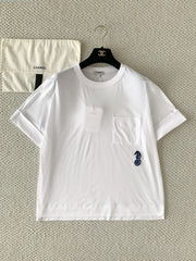🔥Highest Quality🔥26SS NEW Hot Selling Coco Beach White Mohair Knit T-shirt