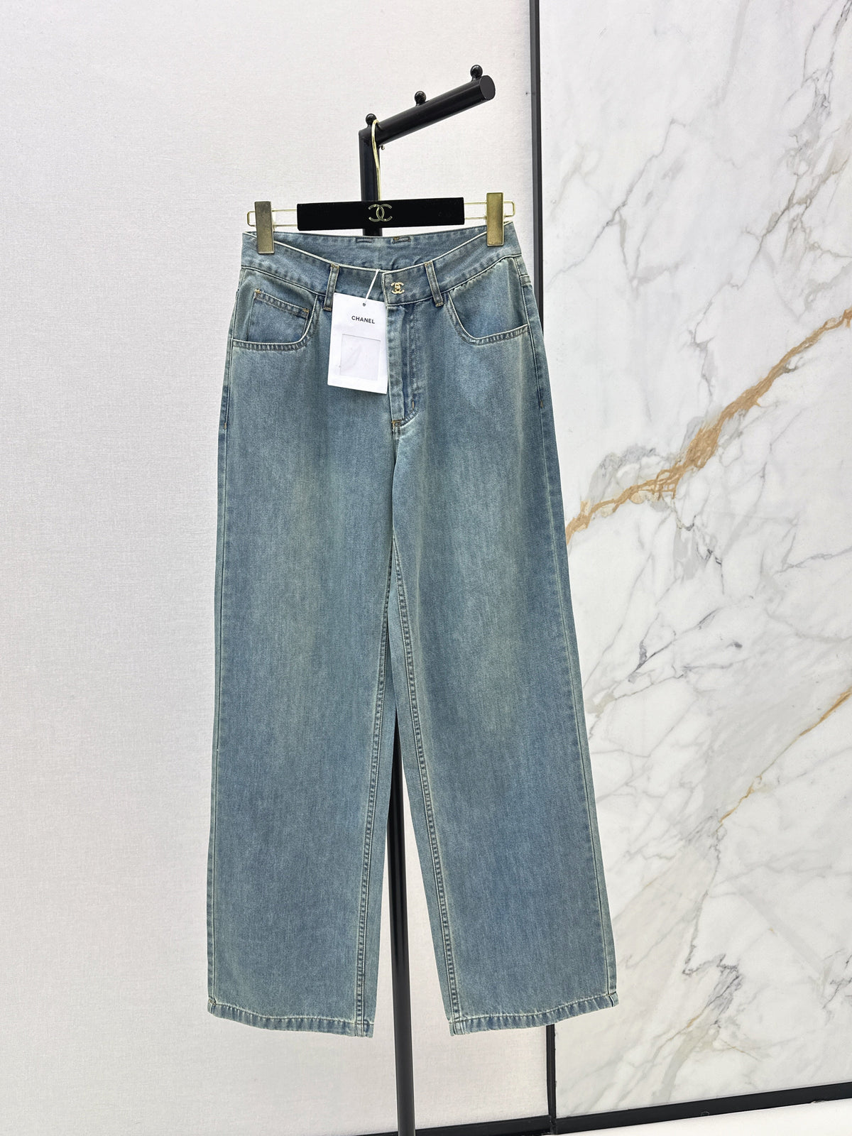 26SS NEW Coco Girls Straight Leg Jeans🩶