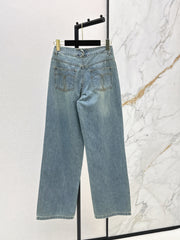 26SS NEW Coco Girls Straight Leg Jeans🩶