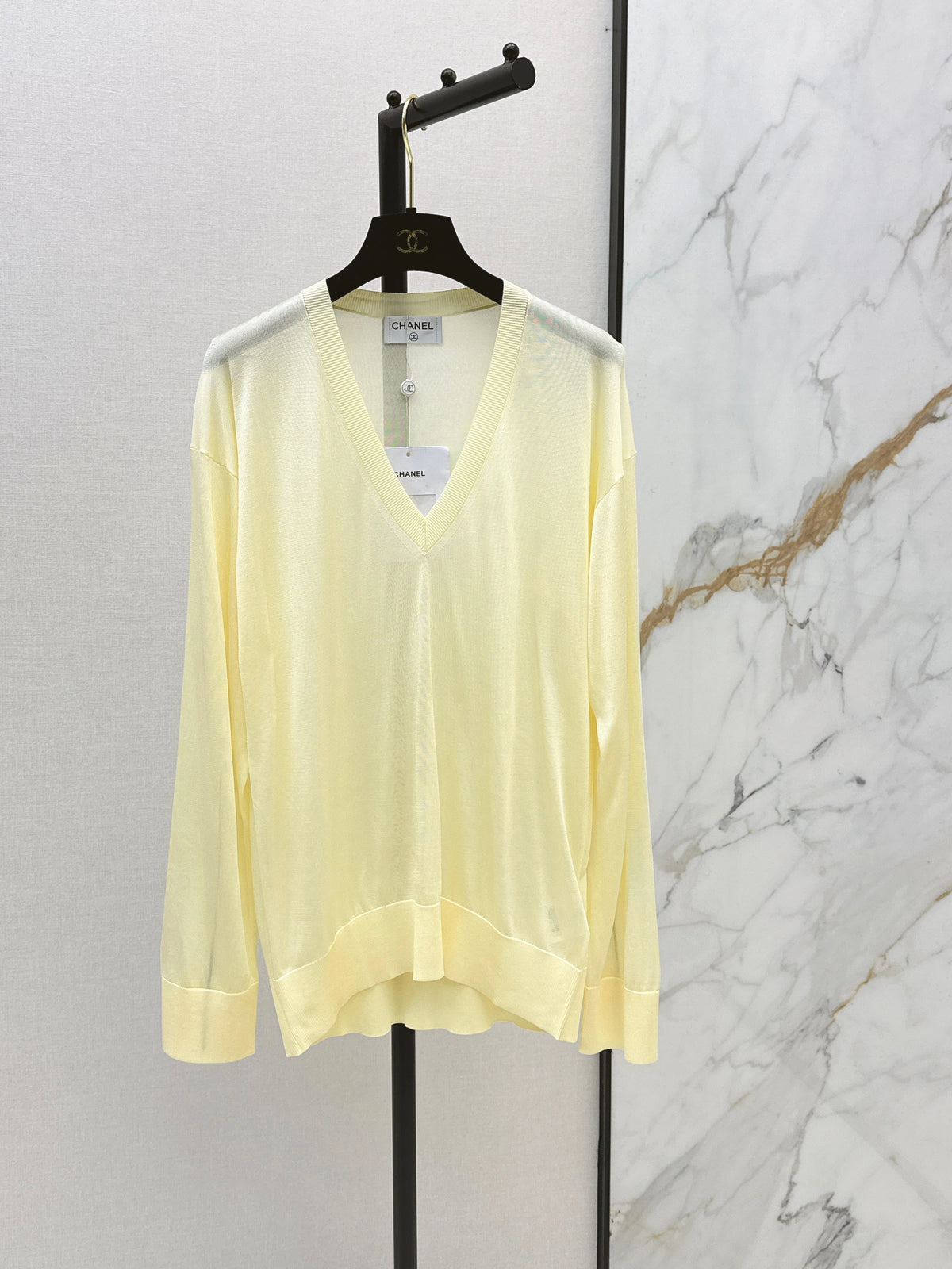 26SS NEW Minimalist V-neck Loose Knit Cardigan💛