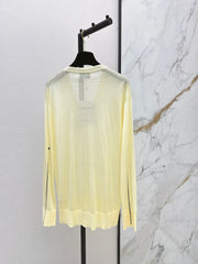 26SS NEW Minimalist V-neck Loose Knit Cardigan💛
