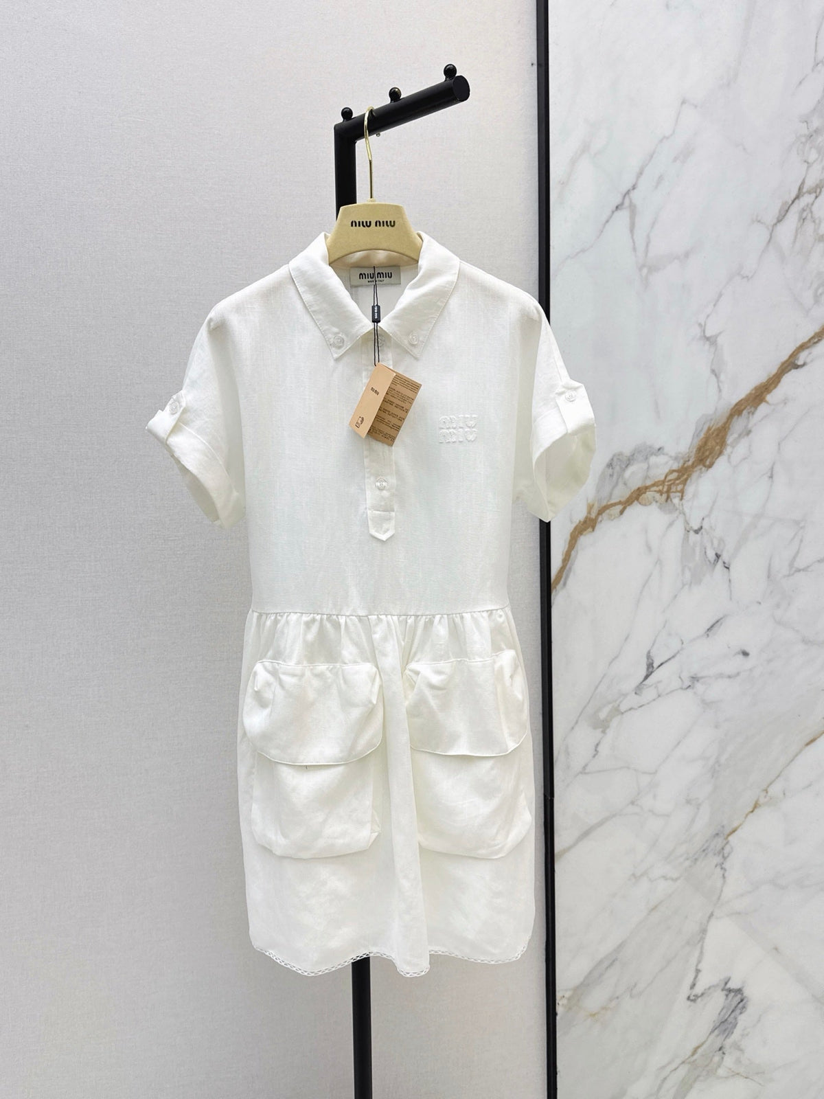 26SS NEW Workwear Pocket Shirt Dress 🩵