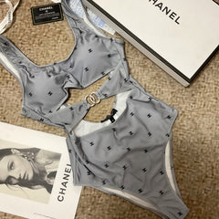 26SS NEW Grey One-Piece Swimsuit 👙