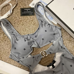 26SS NEW Grey One-Piece Swimsuit 👙