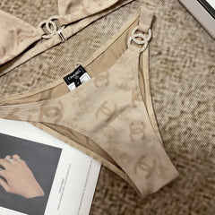 chanel/26SS NEW Two-Piece Swimsuit 👙