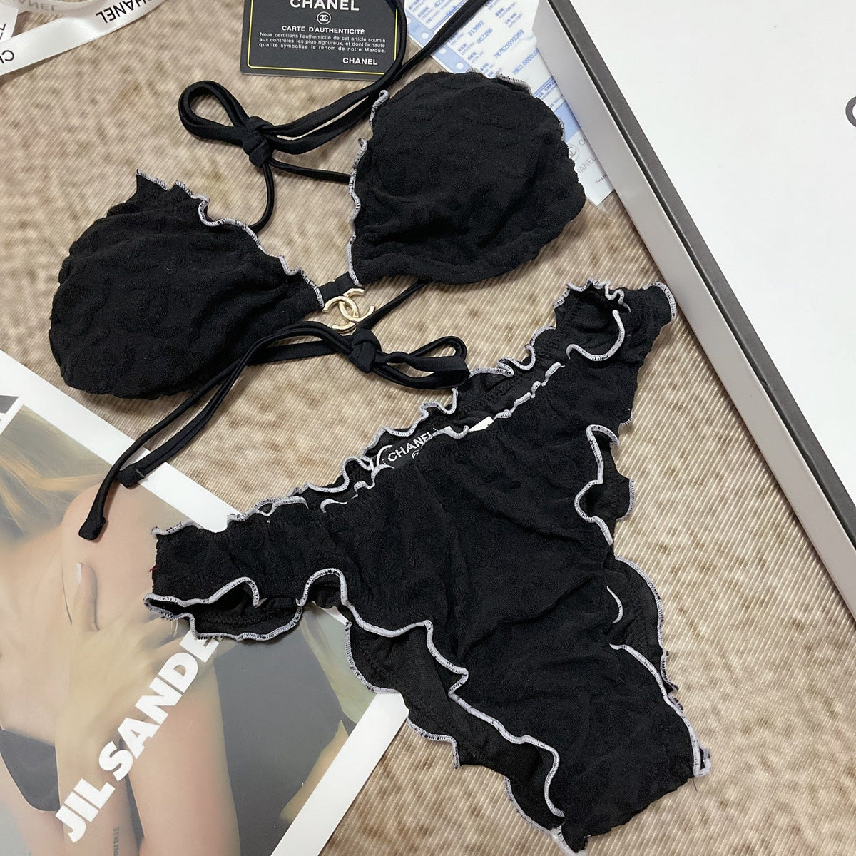 chanel/26SS NEW Two-Piece Swimsuit 👙