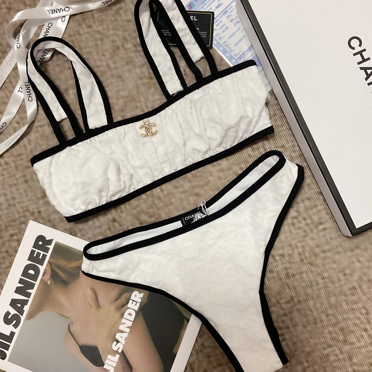 chanel/26SS NEW Two-Piece Swimsuit 👙
