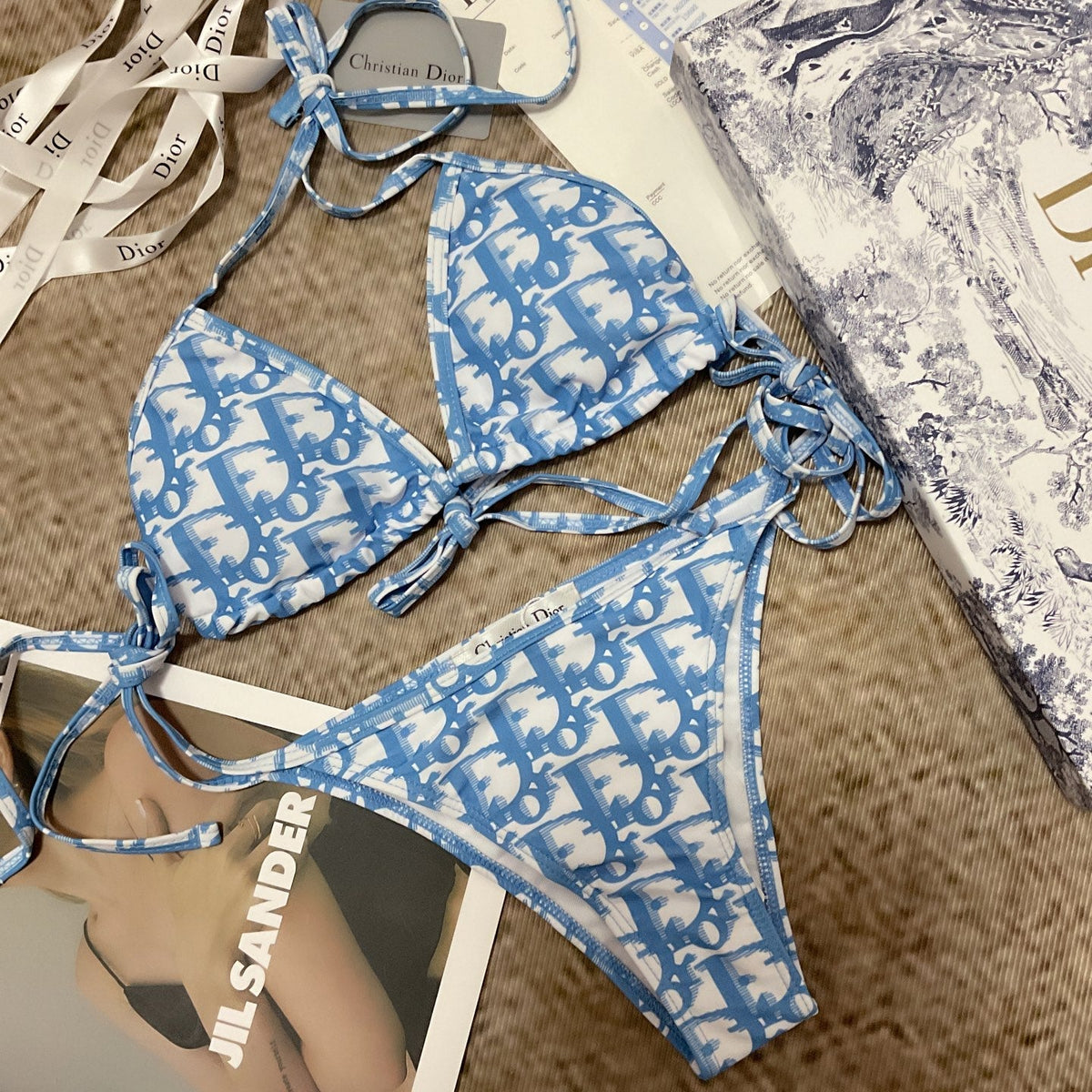 Dior/26SS NEW Two-Piece Swimsuit 👙