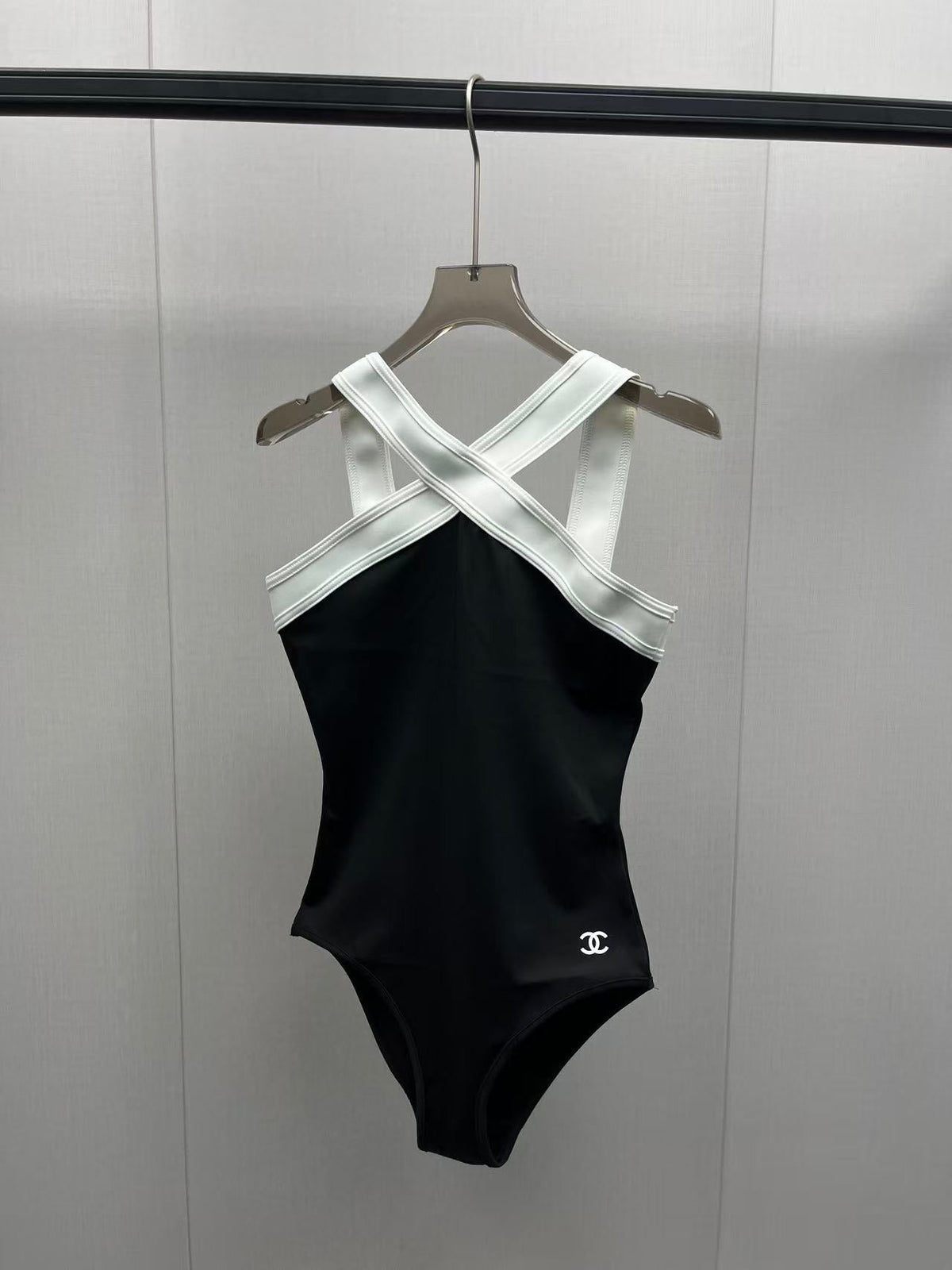 chanel/26SS NEW Beach Collection 🏝️ Cross-strap swimsuit 👙