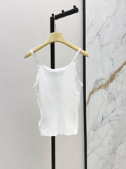 26SS NEW Lace-trimmed camisole knit top 🤍