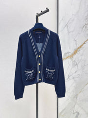 26SS NEW Navy Series V-neck Knit Cardigan 🖤