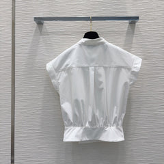 26FW New Sleeveless Shirt with 3D Tailoring