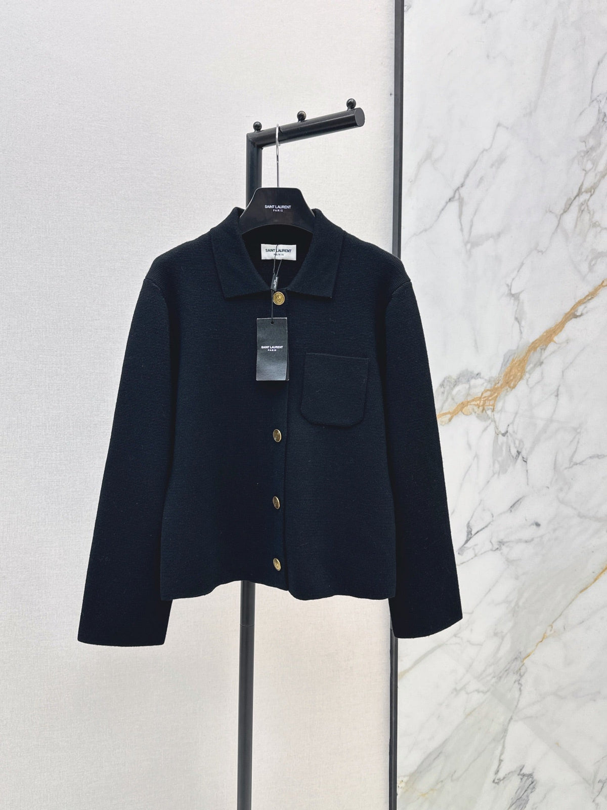 26FW New Versatile Black Knit Jacket 🖤